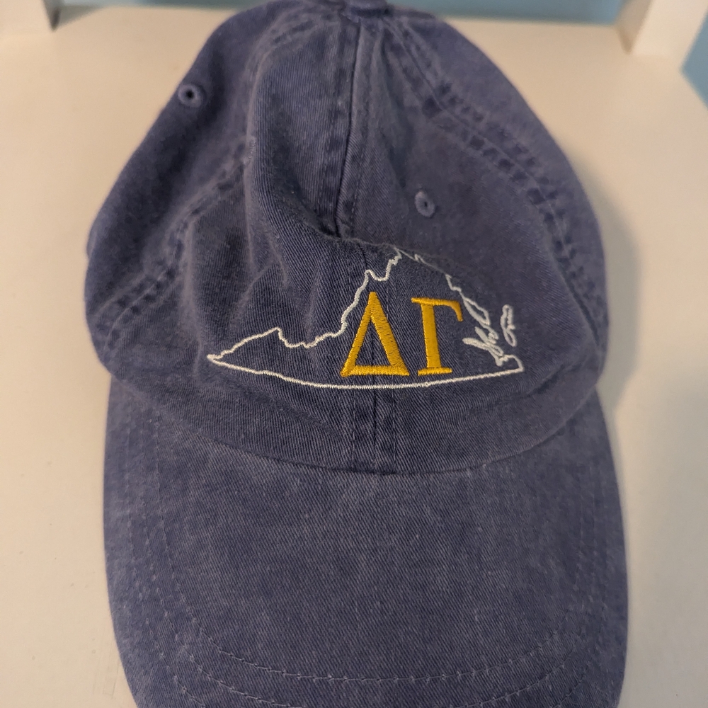 Adams Blue Cap with Yellow Embroidery